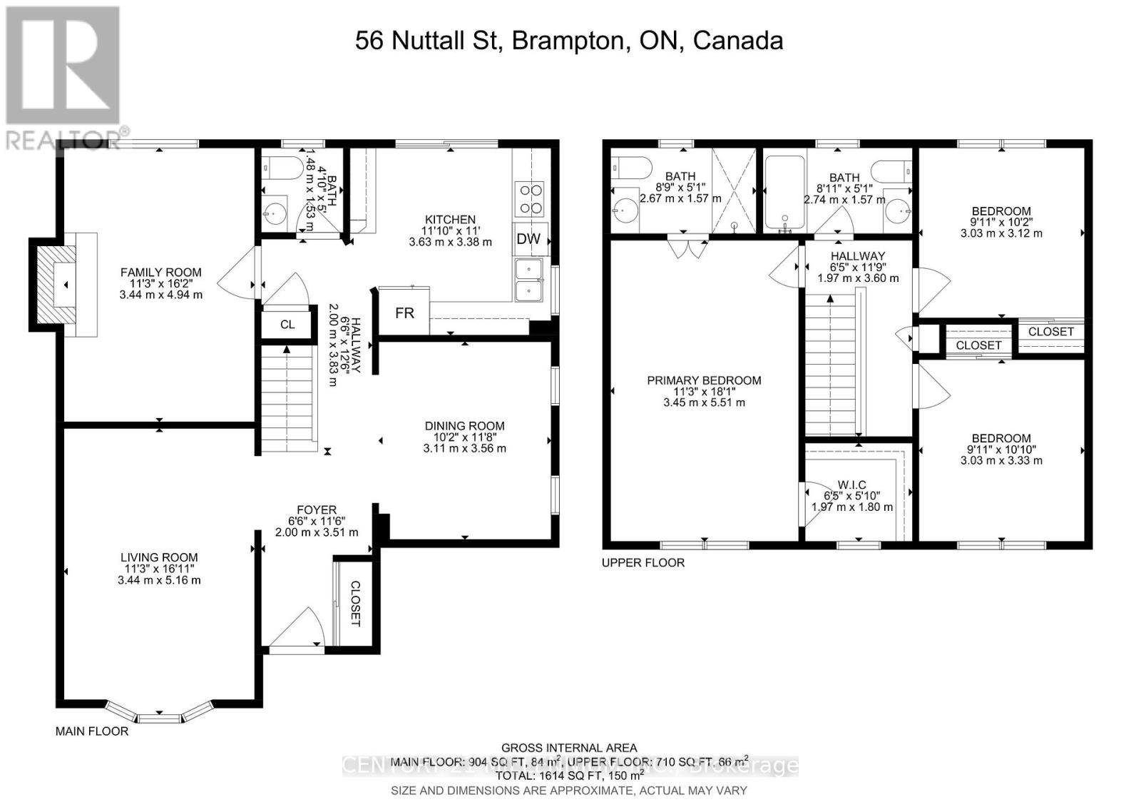 Single Family House for Sale in  NUTTALL STREET Brampton (Westgate) 