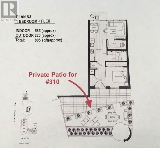 Photo 2 of 310 1372 Seymour Street, Vancouver BC