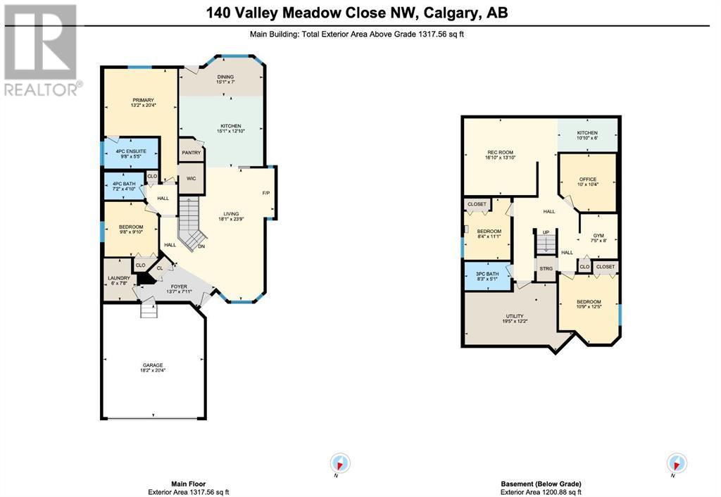 Single Family House Bungalow for Sale in  Valley Meadow Close NW Valley Ridge Calgary 