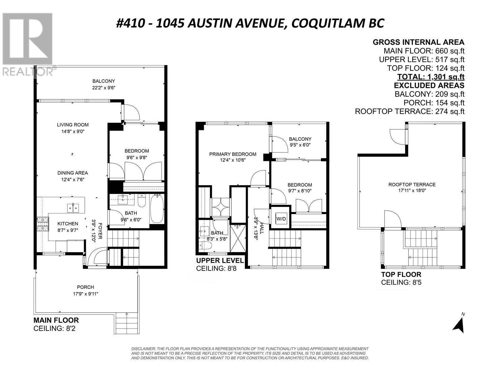 410 1045 AUSTIN AVENUE, Coquitlam