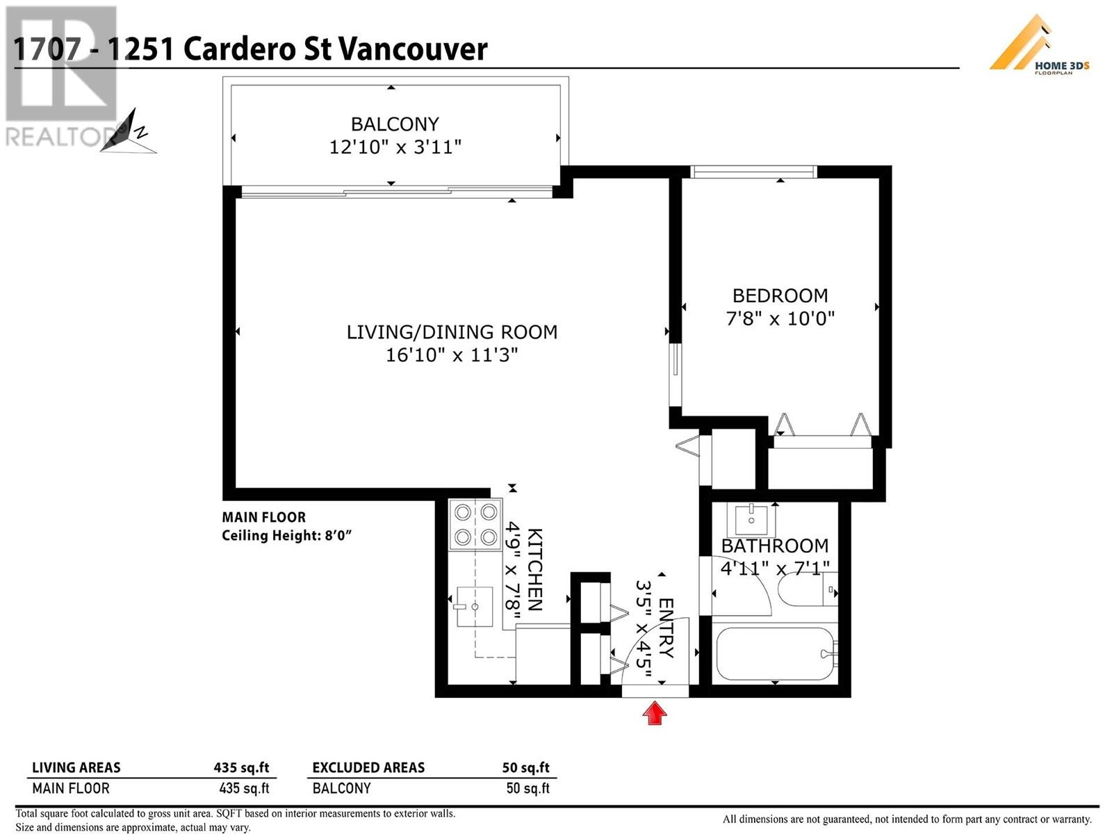 Photo 11 of 1707 1251 Cardero Street, Vancouver BC
