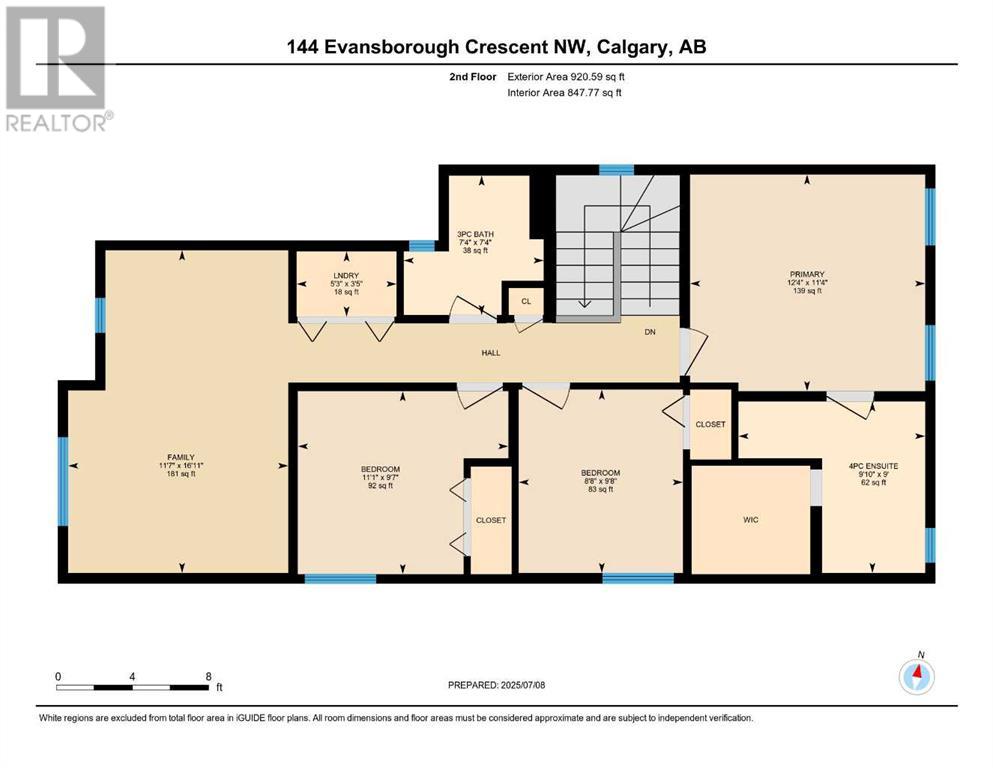 Single Family House for Sale in  Evansborough Crescent NW Evanston Calgary 