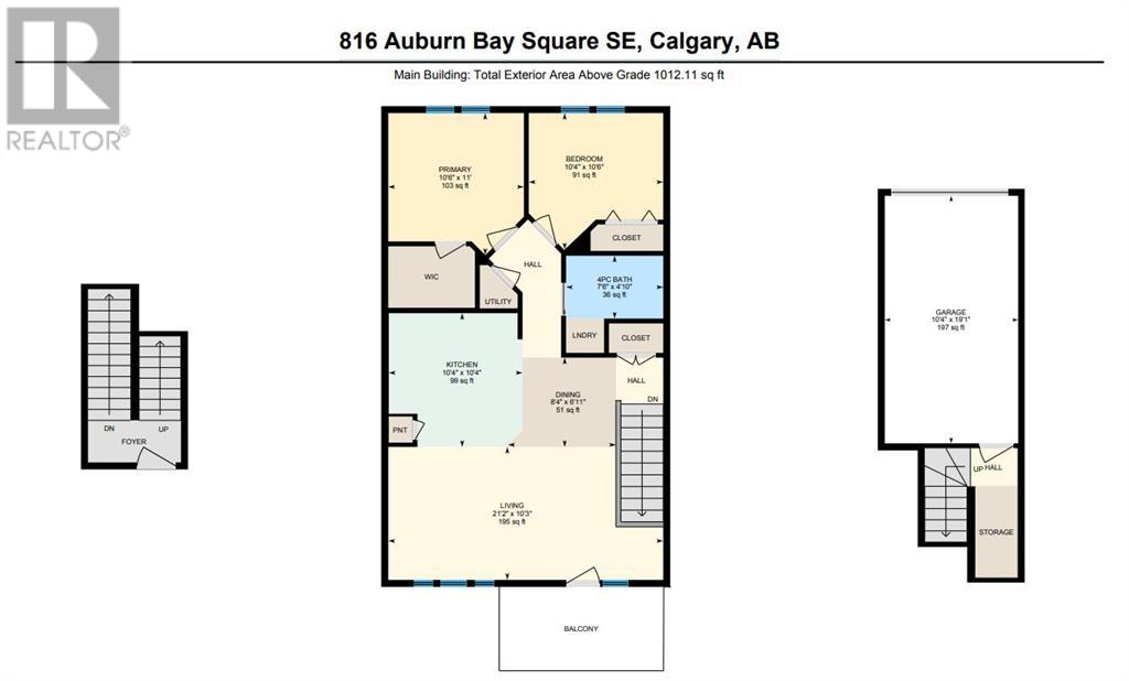 Single Family House Bungalow for Sale in  Auburn Bay Square SE Auburn Bay Calgary 