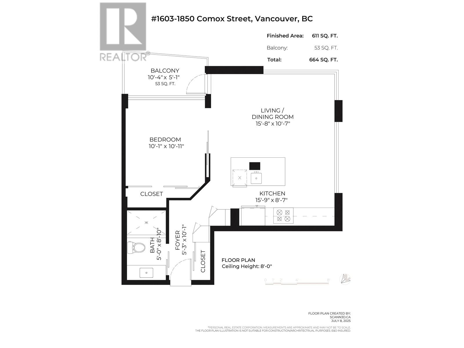 Photo 18 of 1603 1850 Comox Street, Vancouver BC