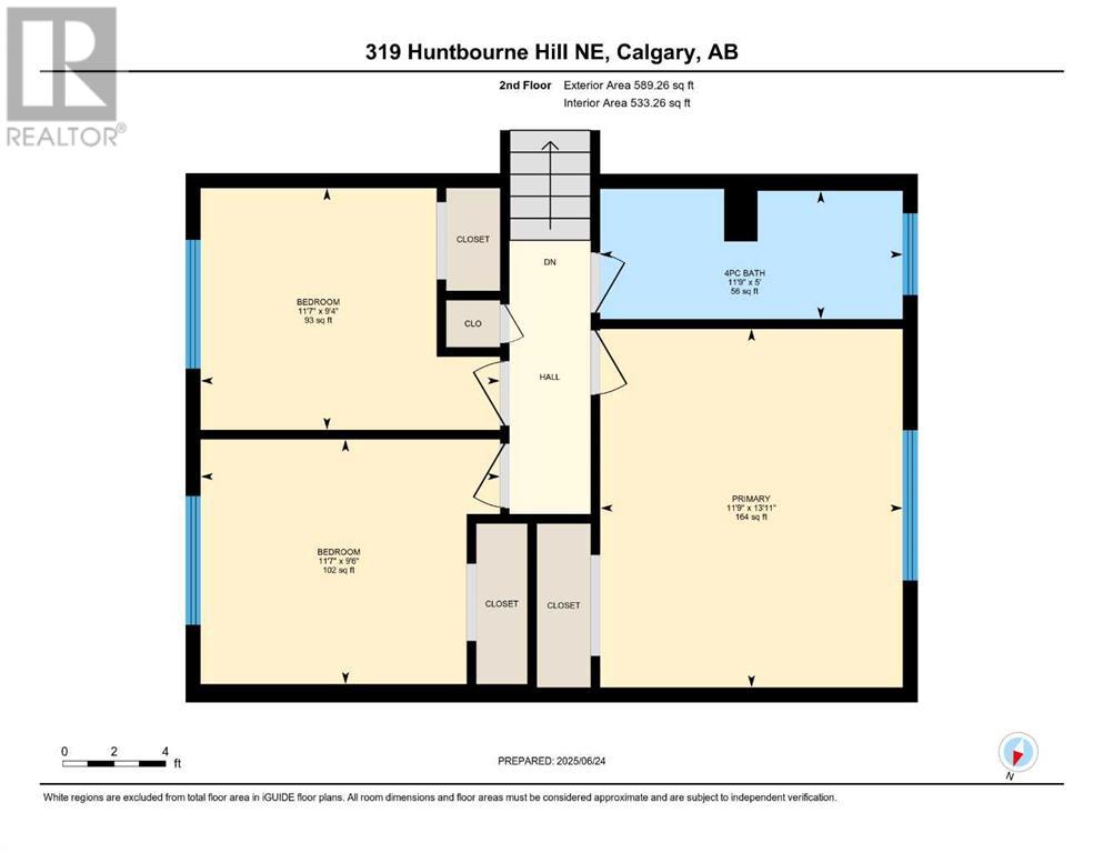 Single Family House 3 Level for Sale in  Huntbourne Hill NE Huntington Hills Calgary 