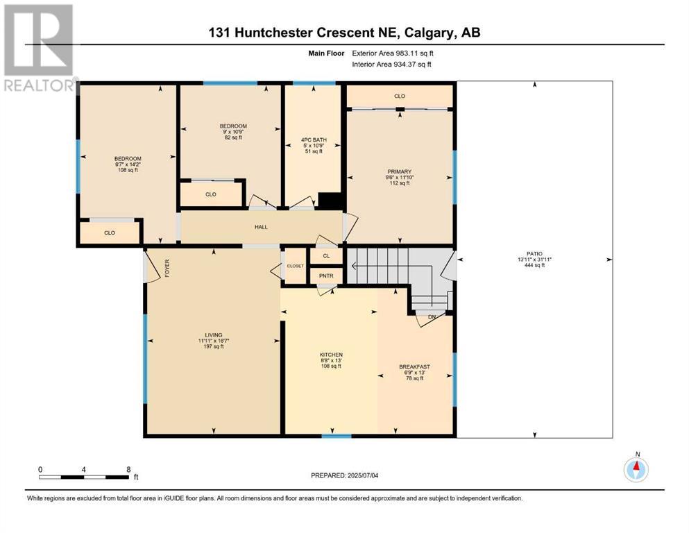 Single Family House Bungalow for Sale in  Huntchester Crescent NE Huntington Hills Calgary 