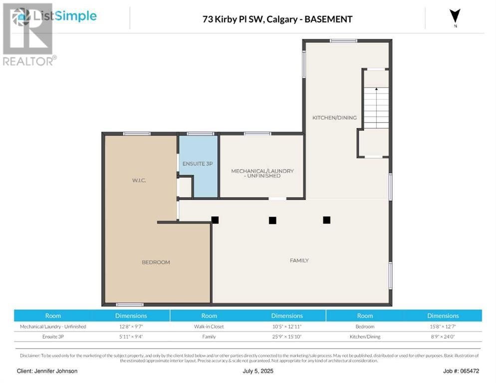 Single Family House Bungalow for Sale in  Kirby Place SW Kingsland Calgary 