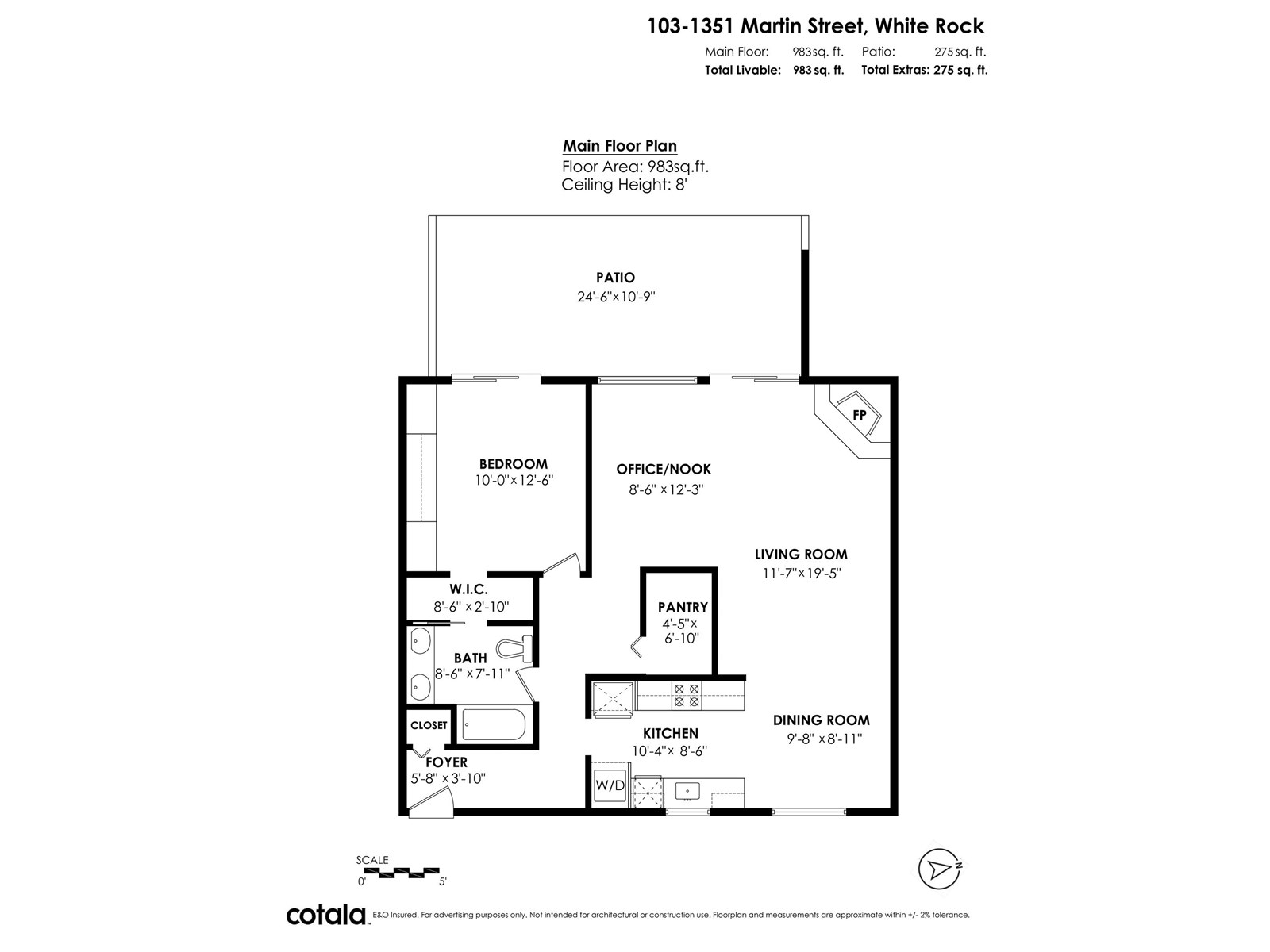 103 1351 MARTIN STREET, White Rock
