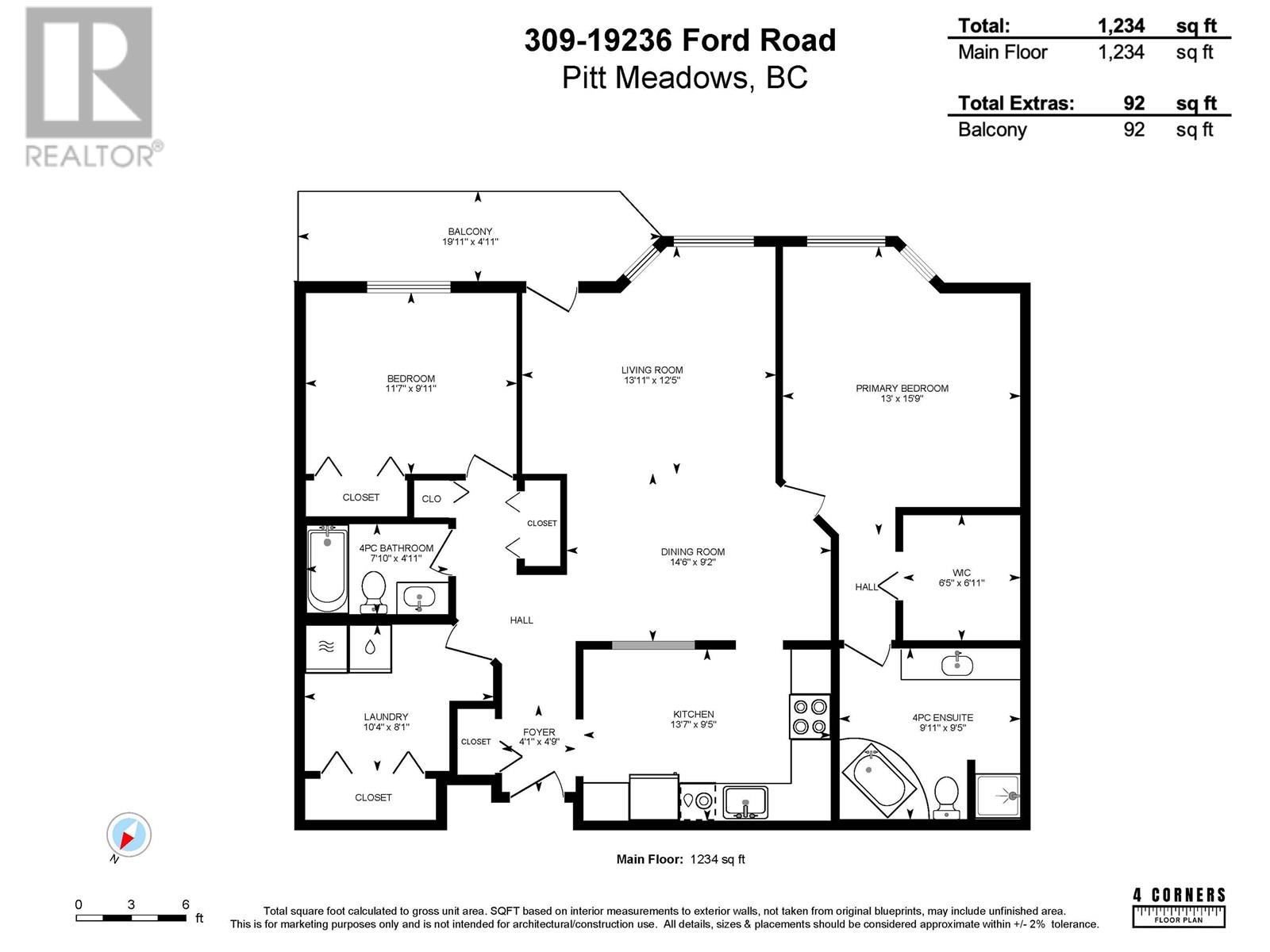 309 19236 FORD ROAD, Pitt Meadows