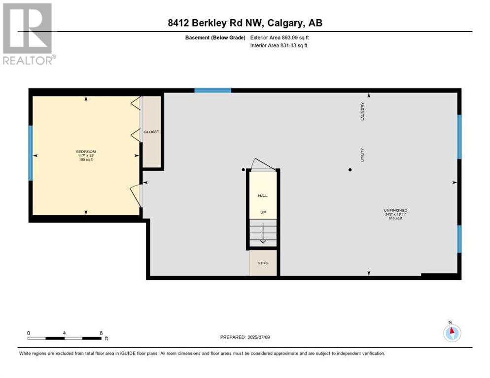 Single Family House Bungalow for Sale in  Berkley Road NW Beddington Heights Calgary 