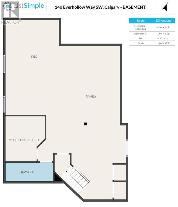 Single Family House for Sale in  Everhollow Way SW Evergreen Calgary 
