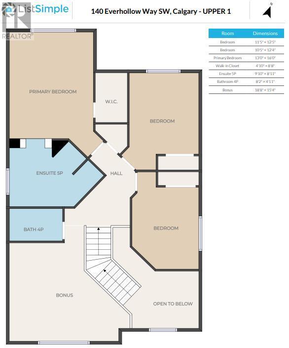 Single Family House for Sale in  Everhollow Way SW Evergreen Calgary 