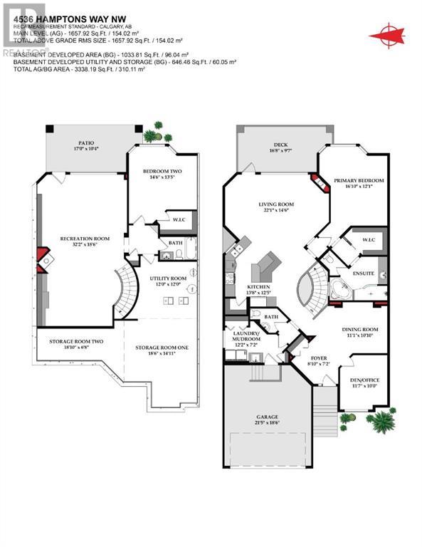 Single Family House Bungalow for Sale in  Hamptons Way NW Hamptons Calgary 