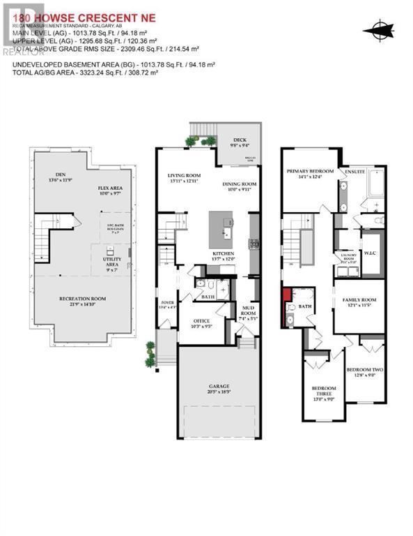 Single Family House for Sale in  Howse Crescent NE Livingston Calgary 