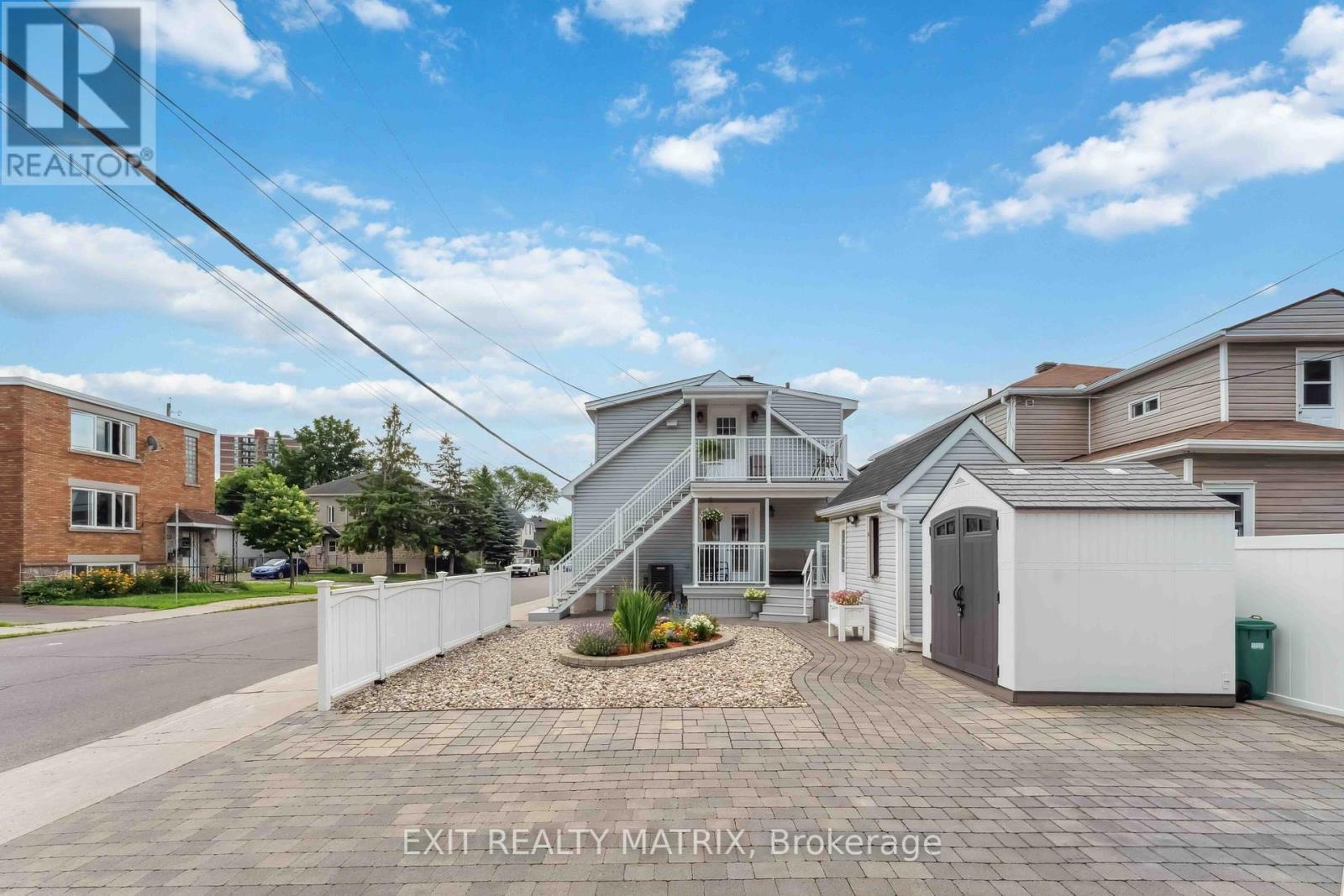 Large backyard with lots of parking