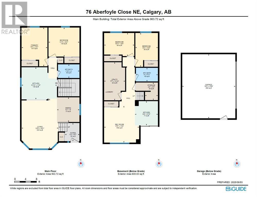 Single Family House Bungalow for Sale in  Aberfoyle Close NE Abbeydale Calgary 
