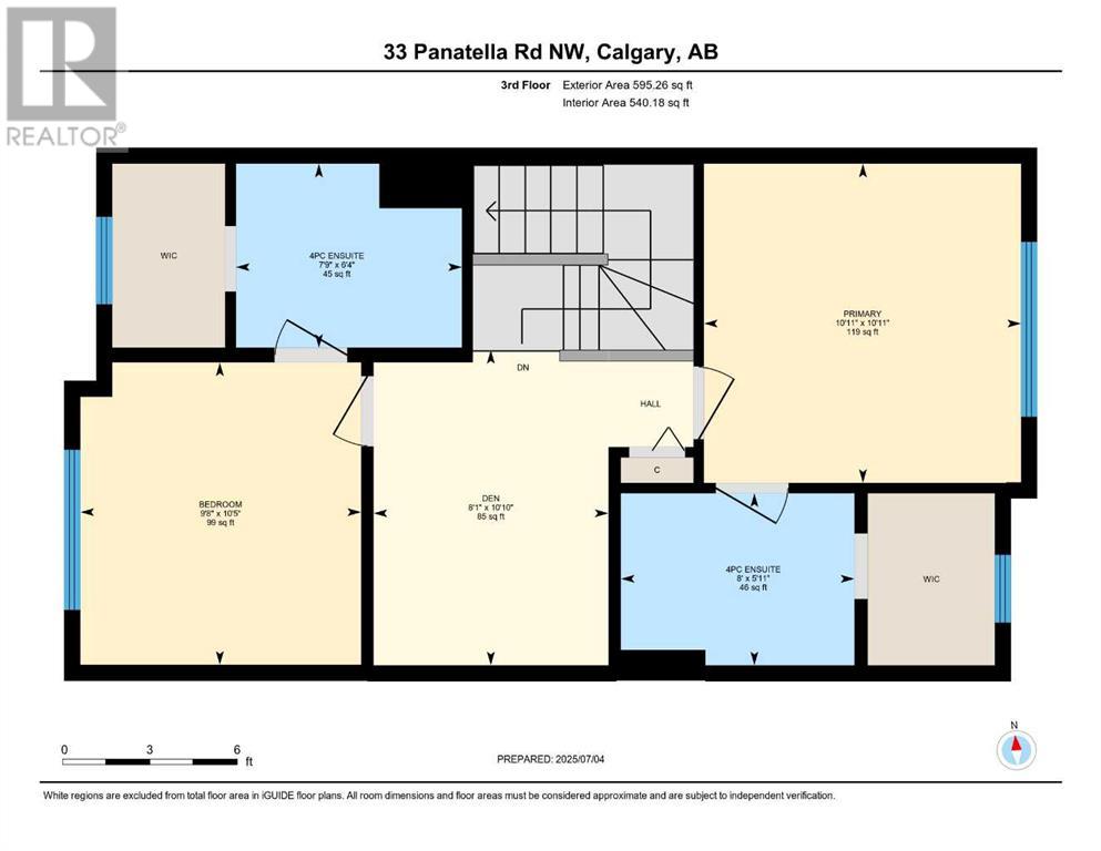 Single Family House 4 Level for Sale in  Panatella Road NW Panorama Hills Calgary 