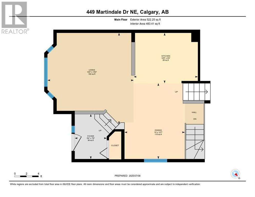 Single Family House 4 Level for Sale in  Martindale Drive NE Martindale Calgary 