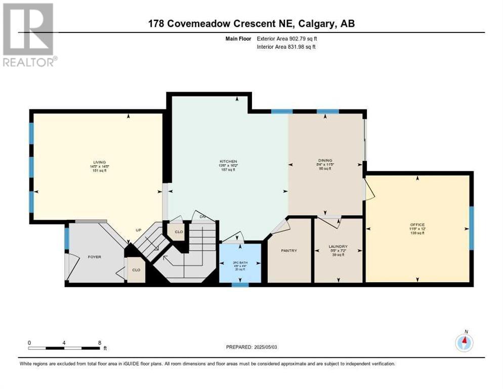 Single Family House for Sale in  Covemeadow Crescent NE Coventry Hills Calgary 