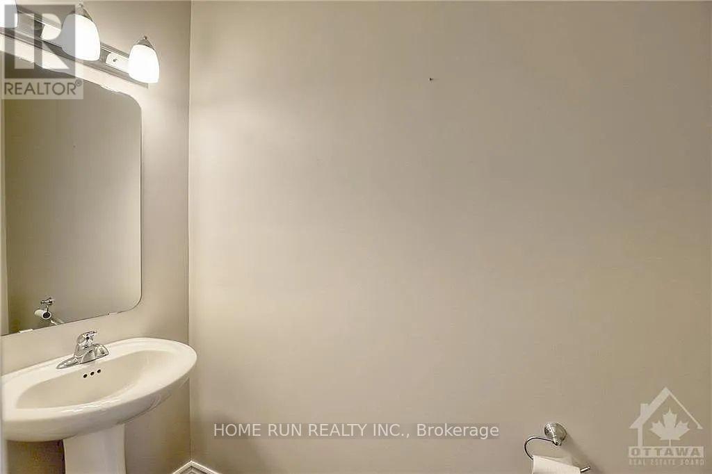 Convenient 2-piece bathroom on main level