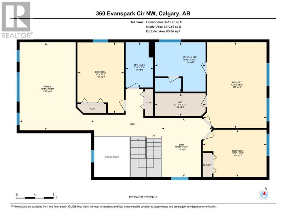 Single Family House for Sale in  Evanspark Circle NW Evanston Calgary 
