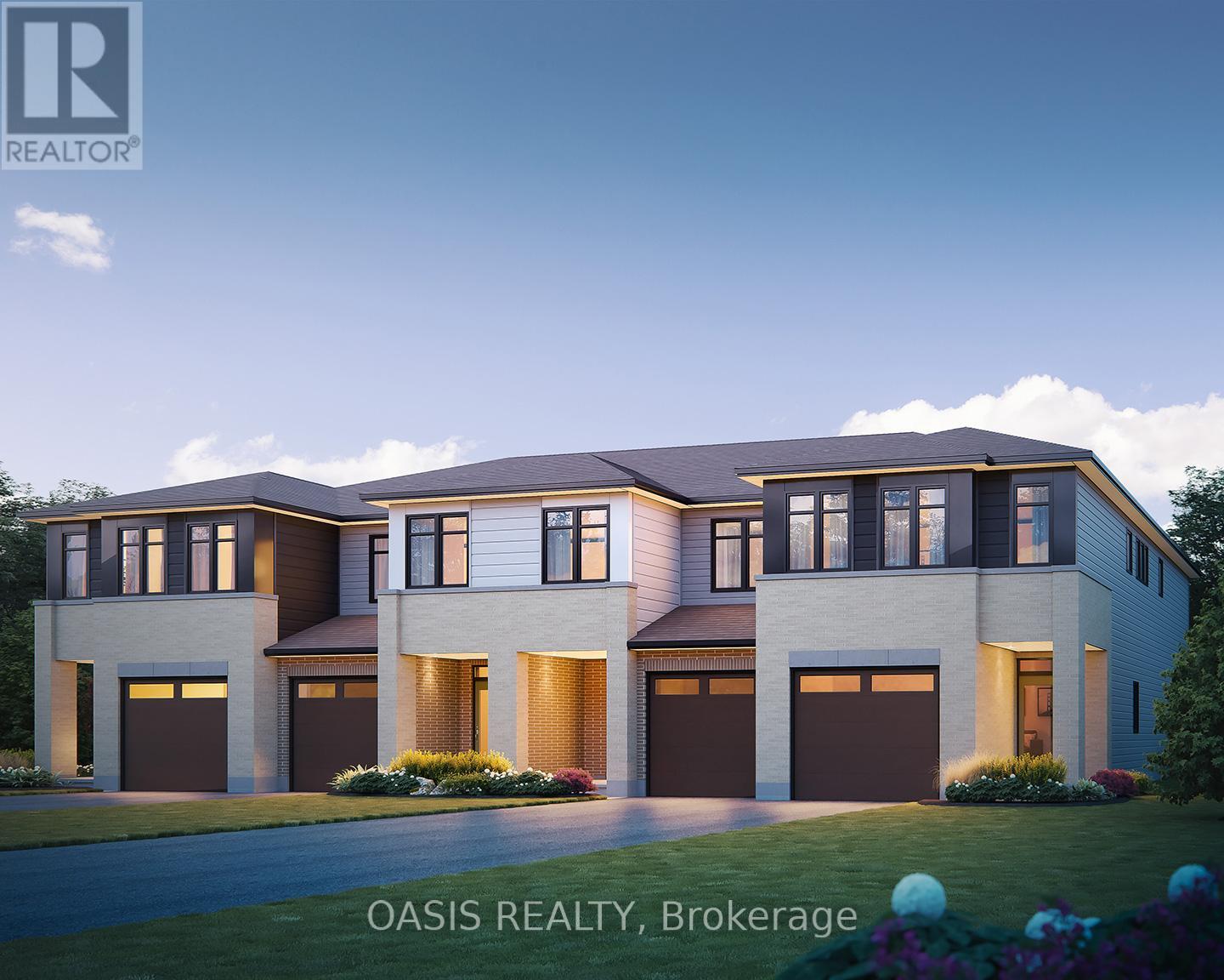 Abbey interior model townhome in Barrhaven illust
