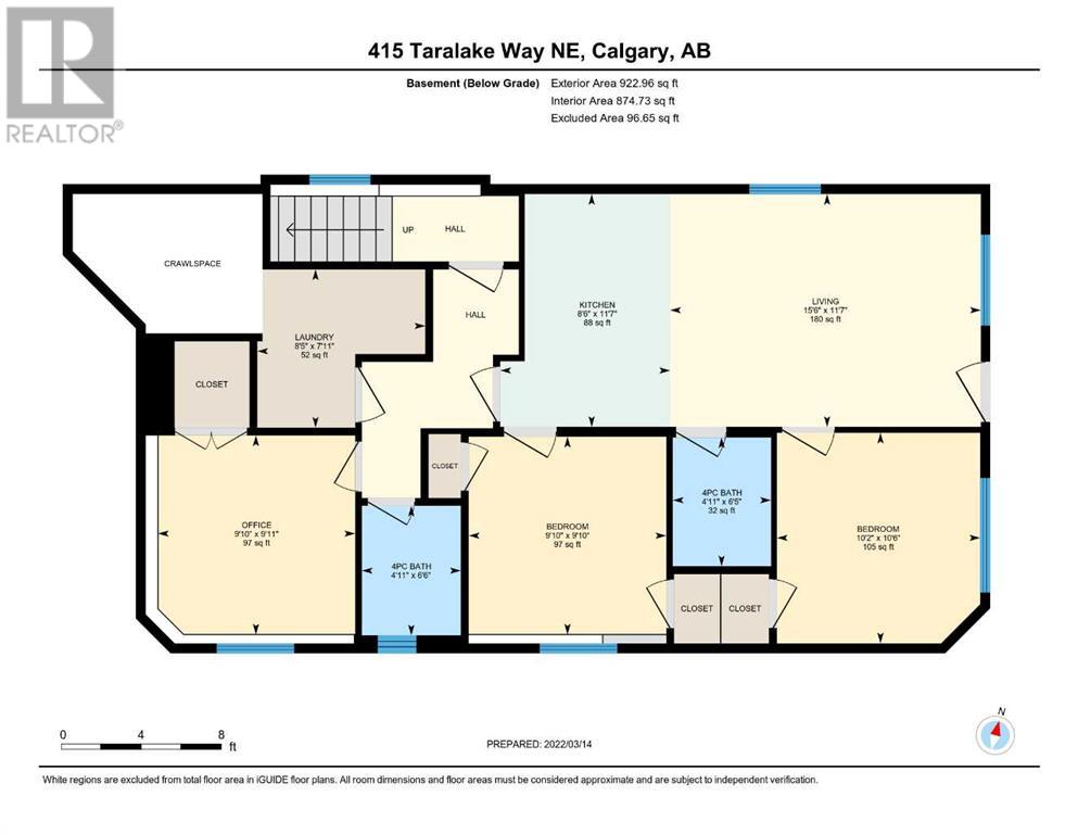 Single Family House Bi-level for Sale in  Taralake Way NE Taradale Calgary 