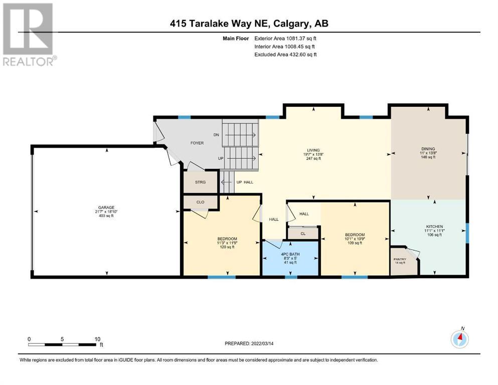 Single Family House Bi-level for Sale in  Taralake Way NE Taradale Calgary 