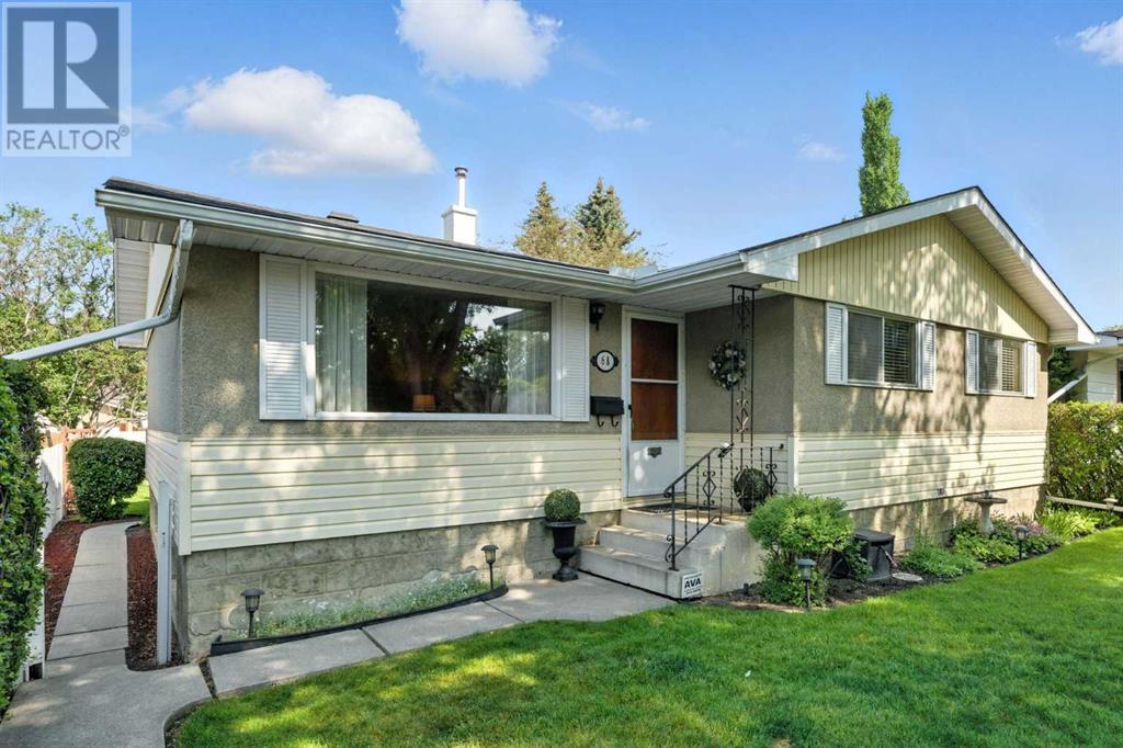 Single Family House Bungalow for Sale in  Butler Crescent NW Brentwood Calgary 