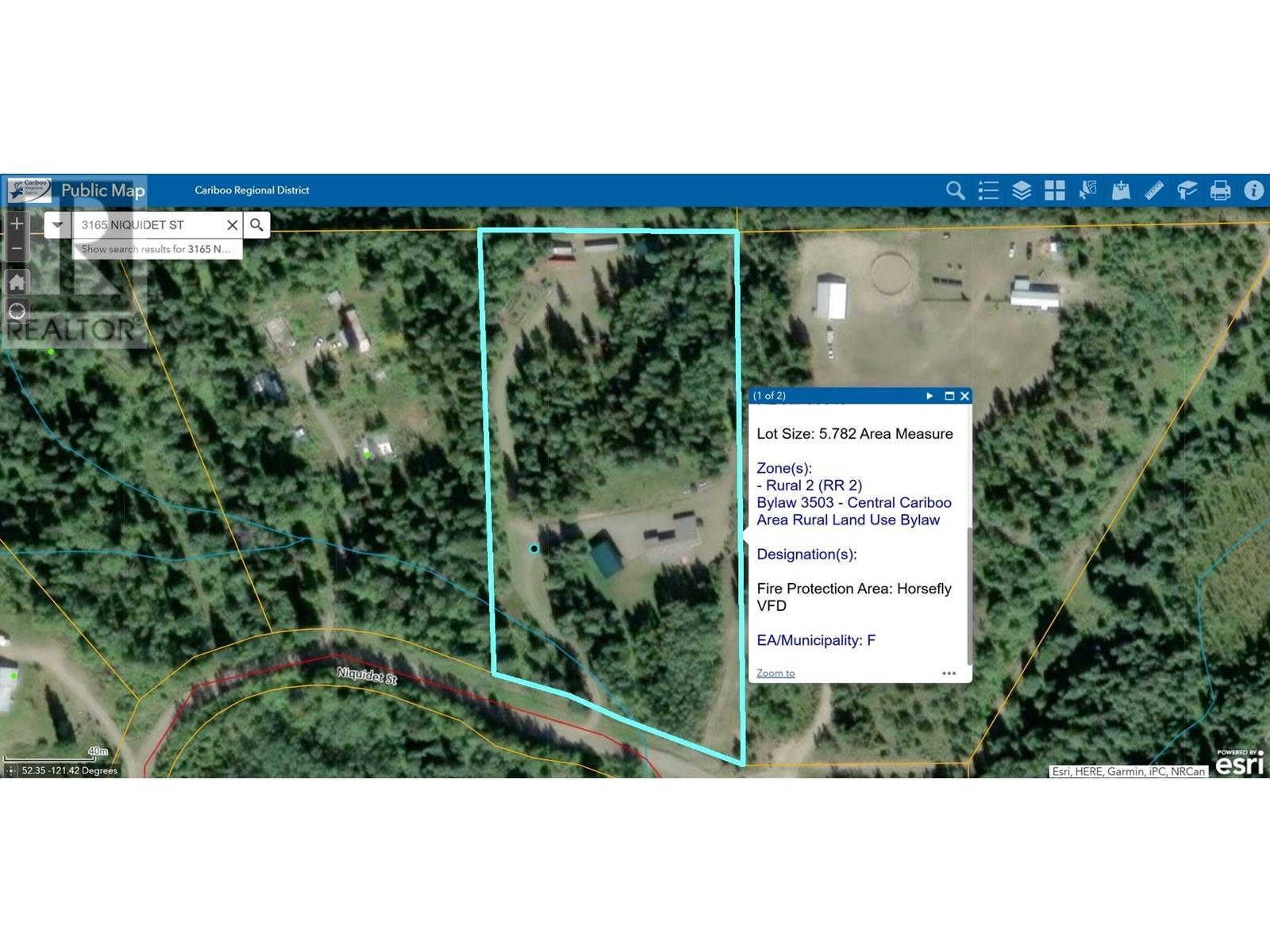 3165 NIQUIDET STREET, Horsefly