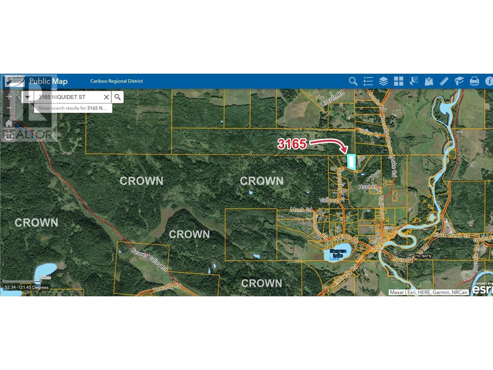 3165 NIQUIDET STREET, Horsefly