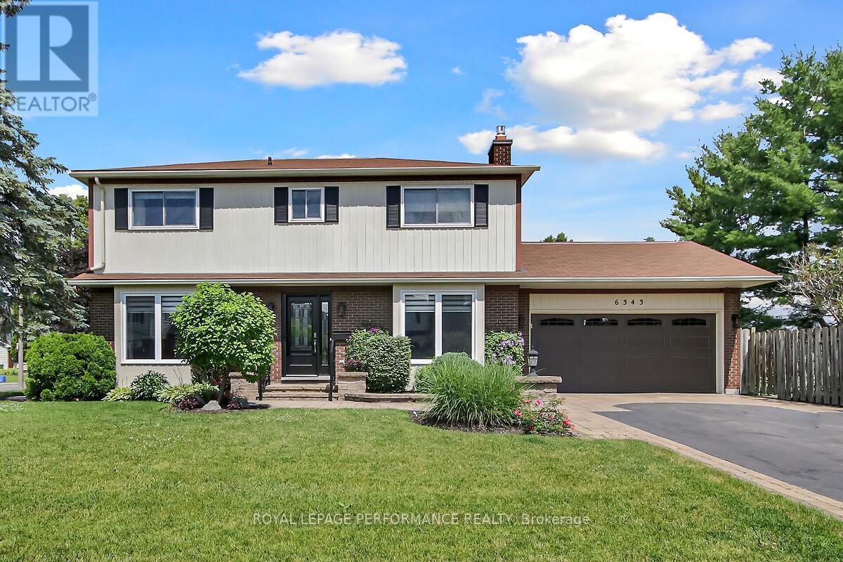 6343 Viseneau Dr, on a beautiful corner lot.