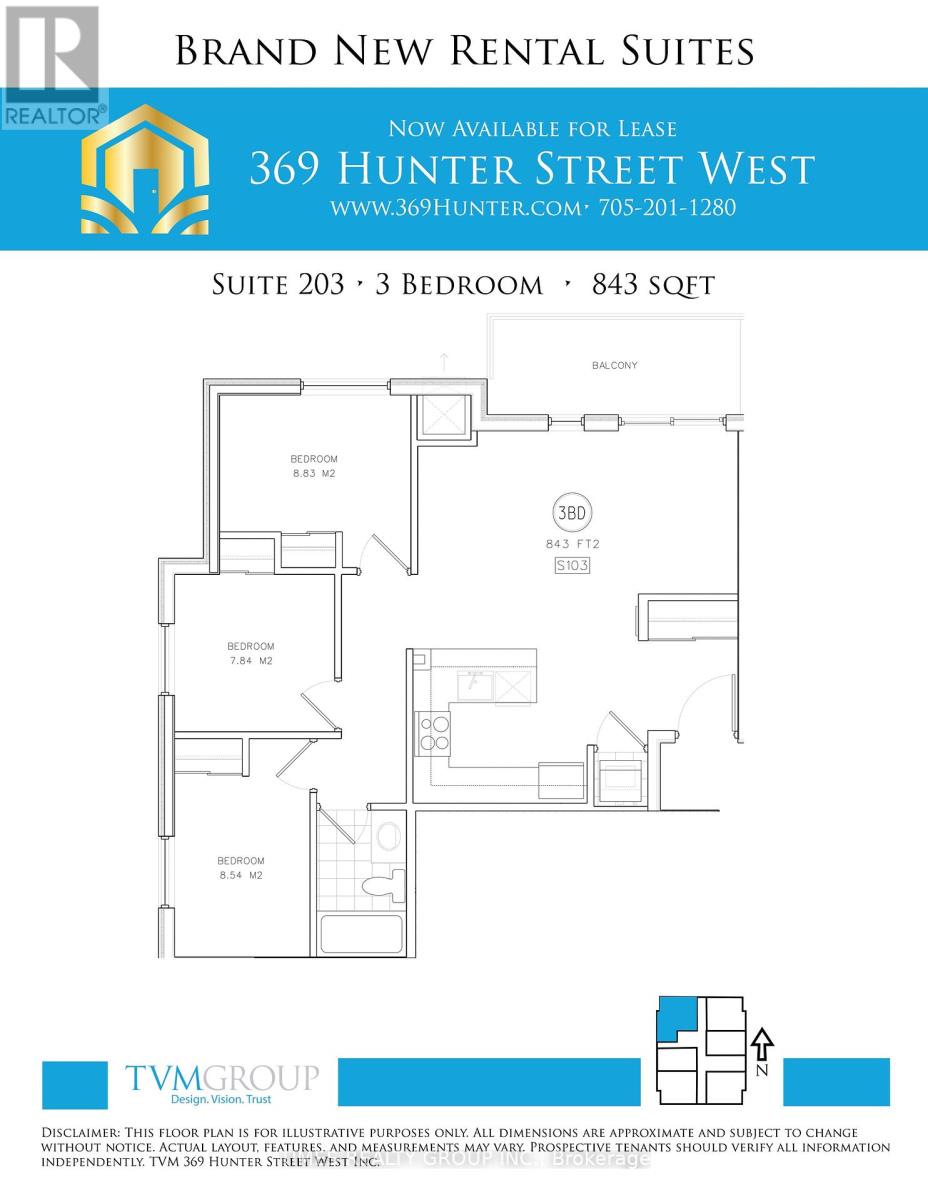 Photo 1 of 203 369 Hunter Street W, Peterborough Central ON