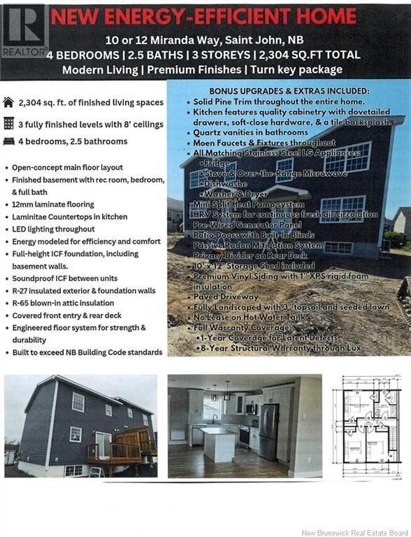 Photo 33 of 10 Miranda Way, Saint John NB