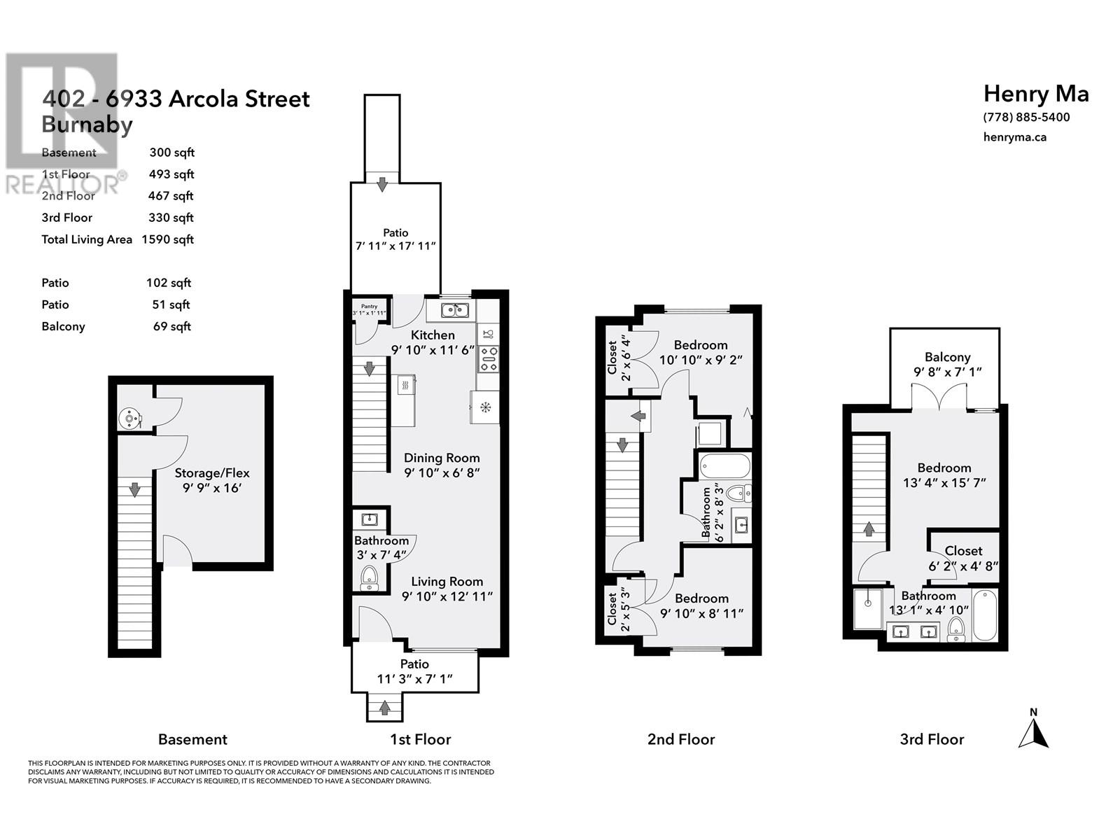 Photo 16 of 402 6933 Arcola Street, Burnaby BC