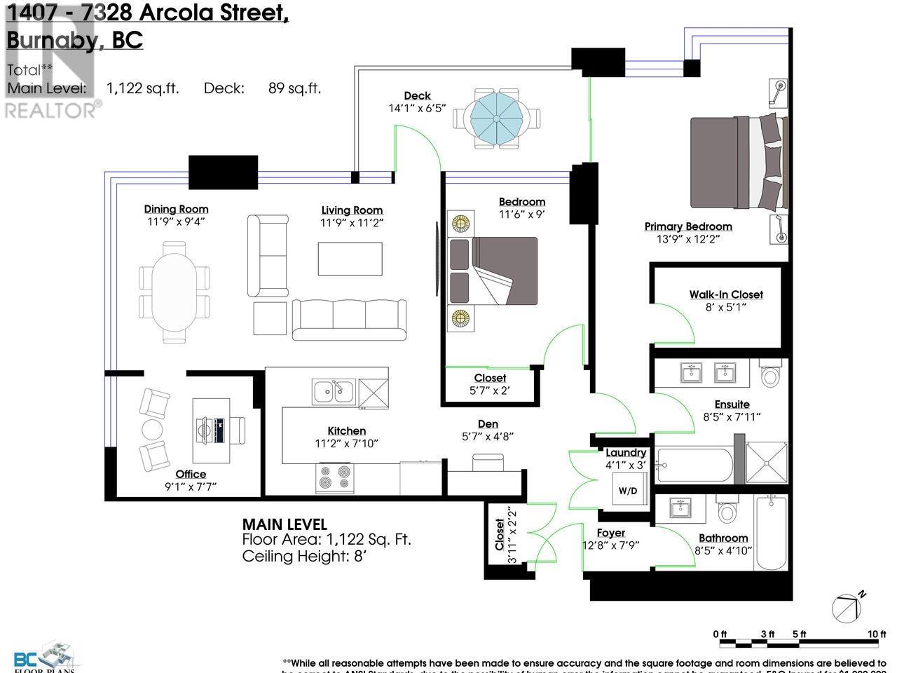 Photo 9 of 1407 7328 Arcola Street, Burnaby BC