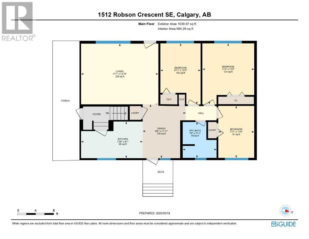 Single Family House Bungalow for Sale in  Robson Crescent SE Albert Park/Radisson Heights Calgary 