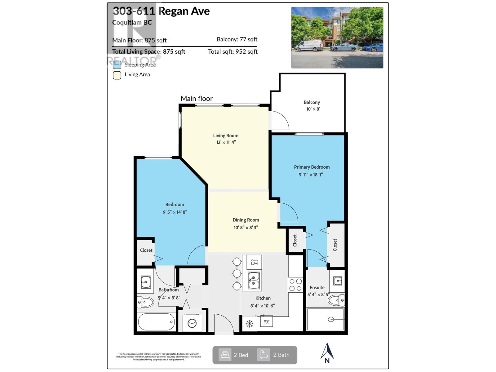 303 611 REGAN AVENUE, Coquitlam