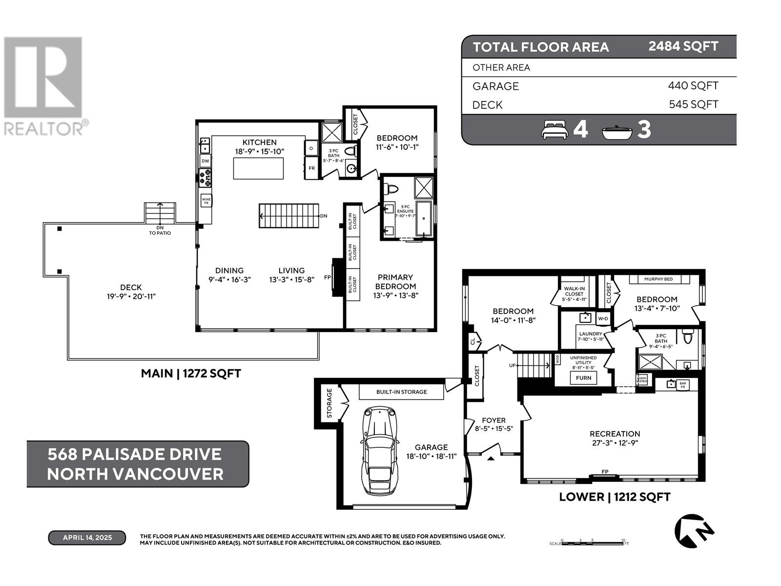 568 PALISADE DRIVE, North Vancouver