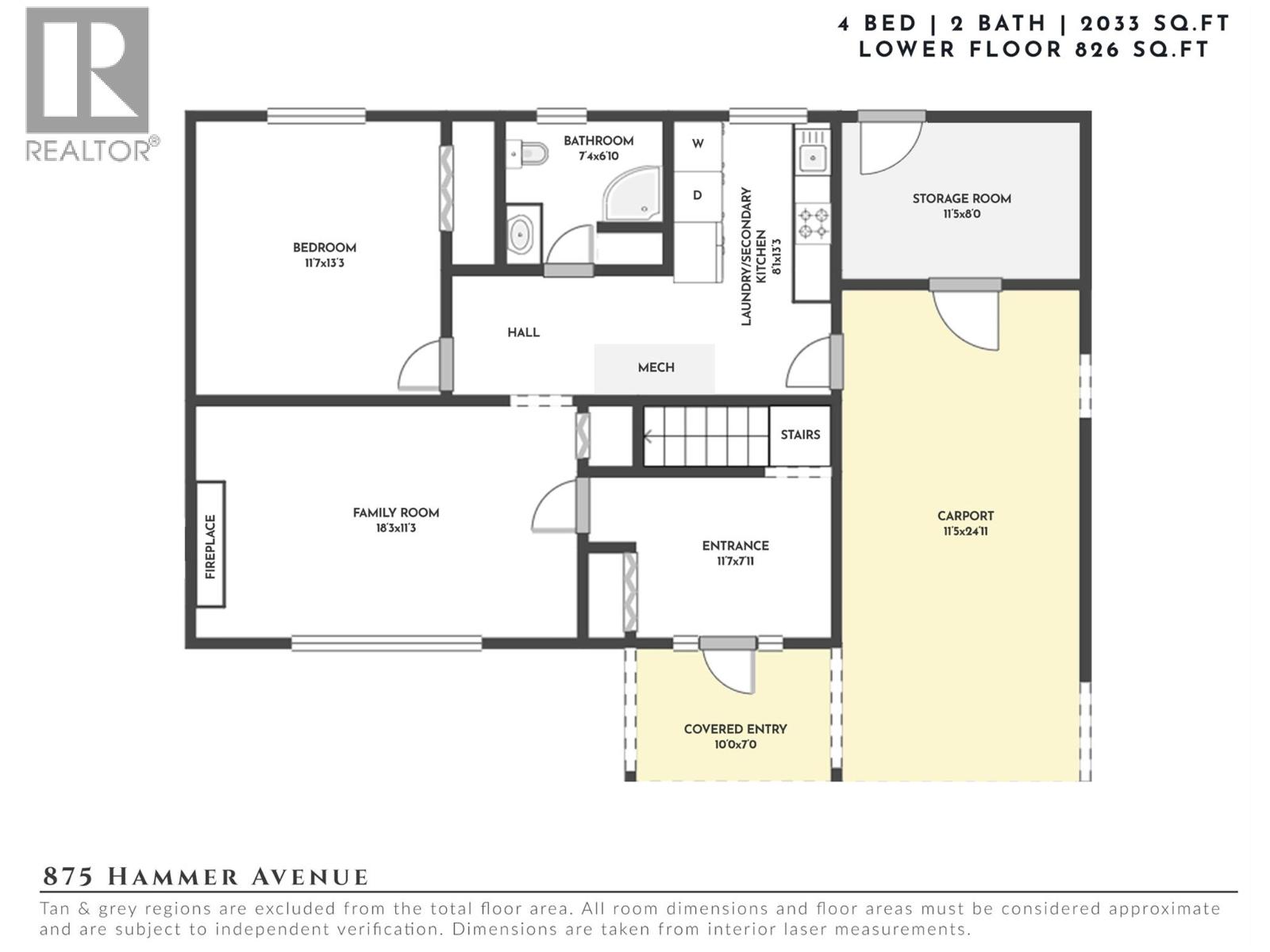 Photo 13 of 875 Hammer Avenue, Kelowna BC