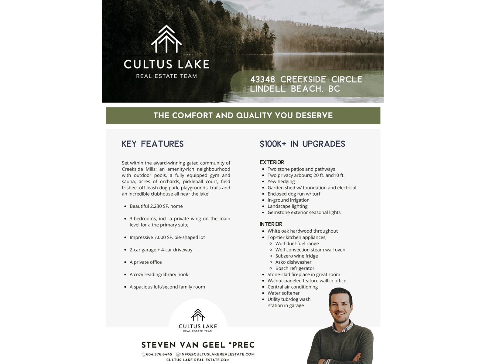 Photo 8 of 43348 Creekside Circle Cultus Lake South, Lindell Beach BC