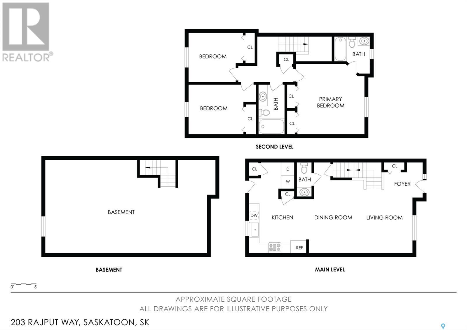 Single Family House 2 Level for Sale in  Rajput WAY Saskatoon 