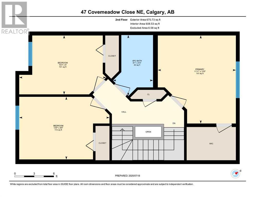 Single Family House for Sale in  Covemeadow Close NE Coventry Hills Calgary 
