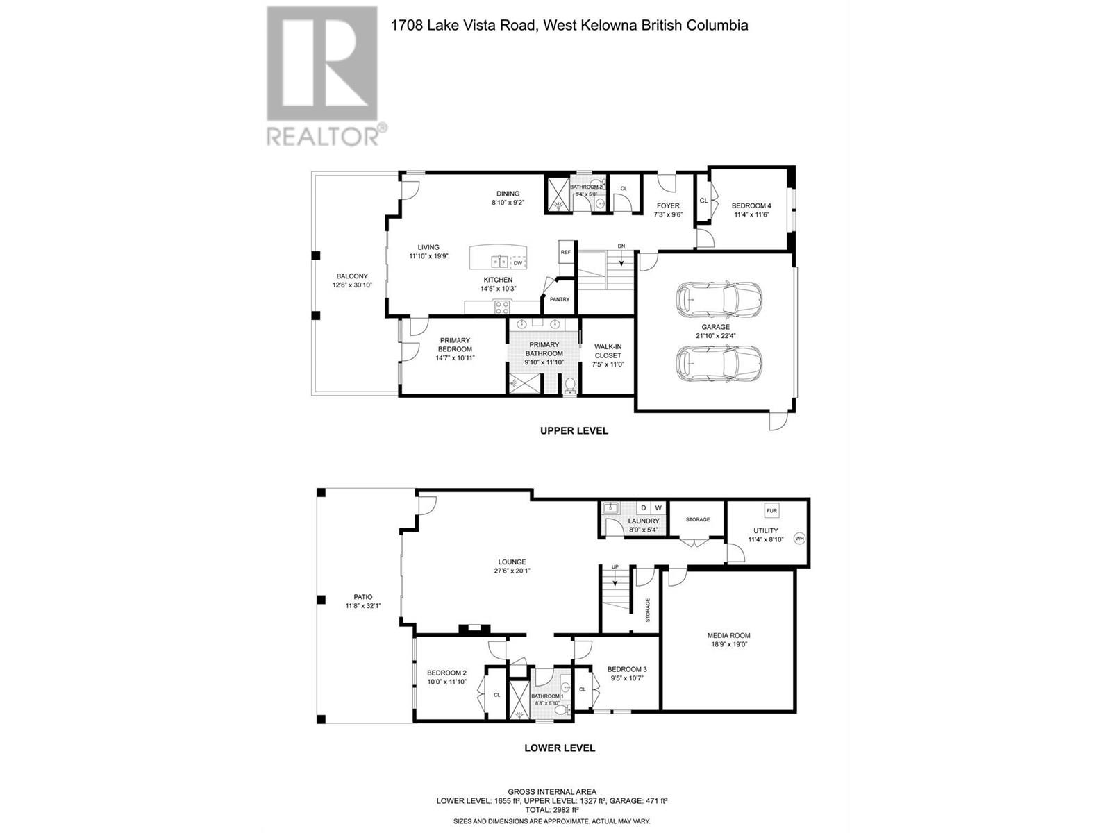  1708 Lake Vista Road, West Kelowna