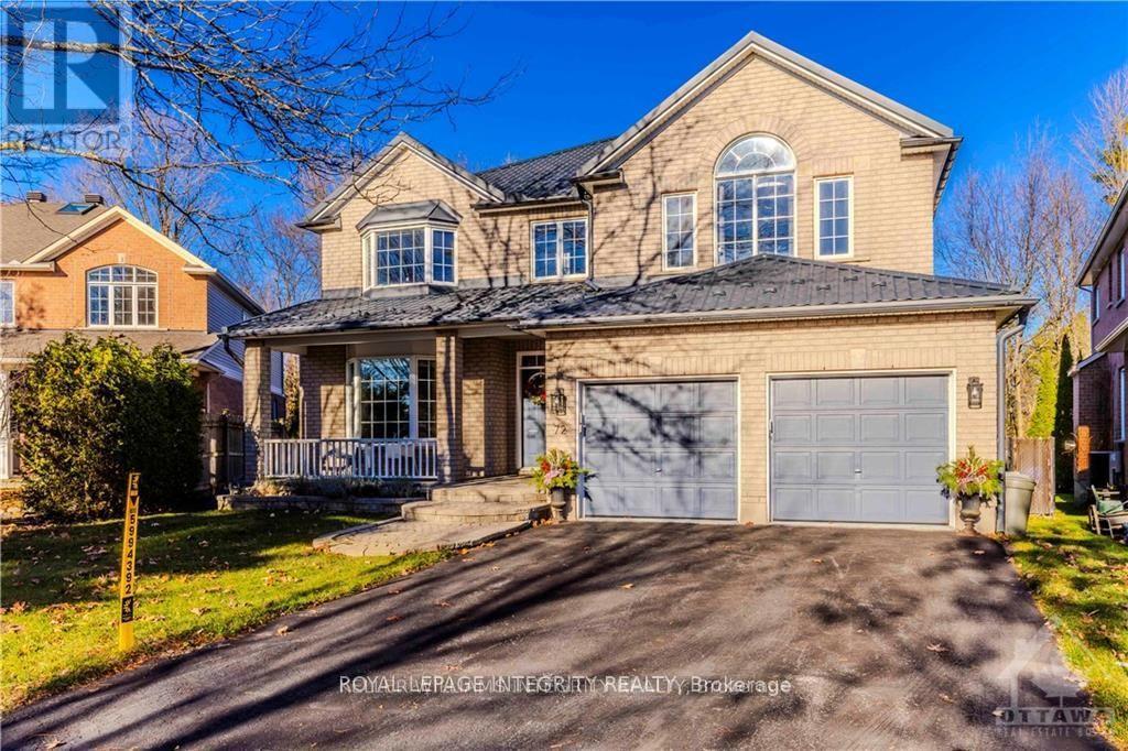 The oversized lot (100 ft across the back) sits on