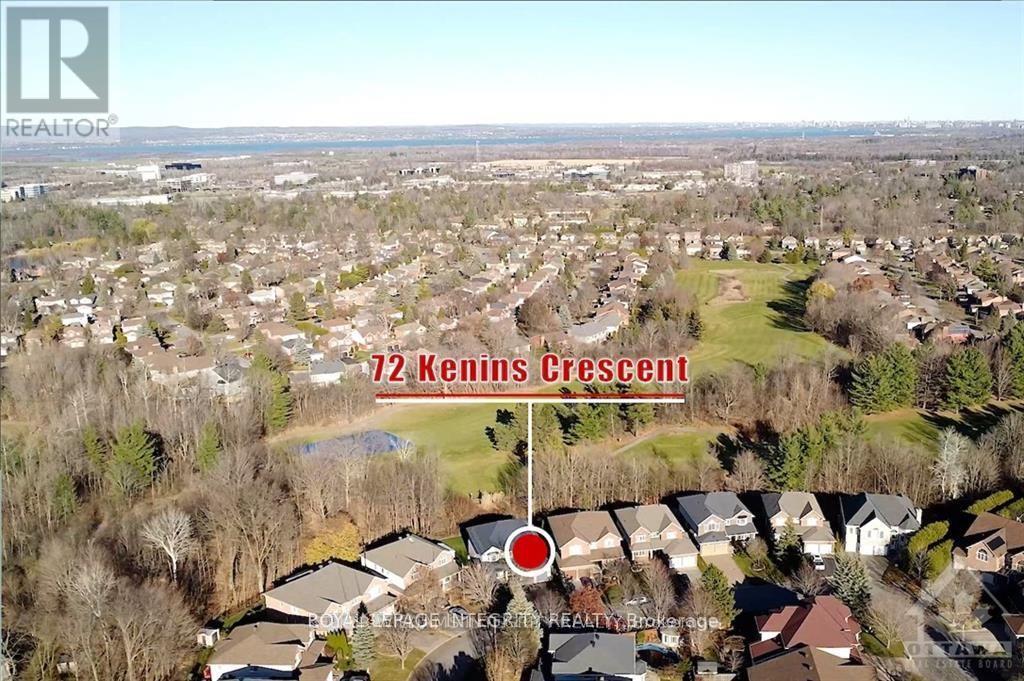 This expansive home backs onto woods and a golf co