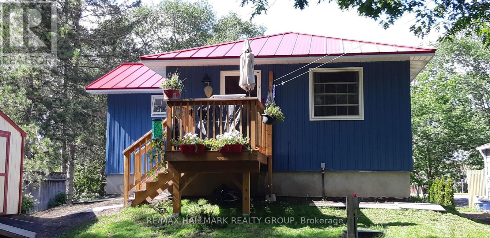Rear of home