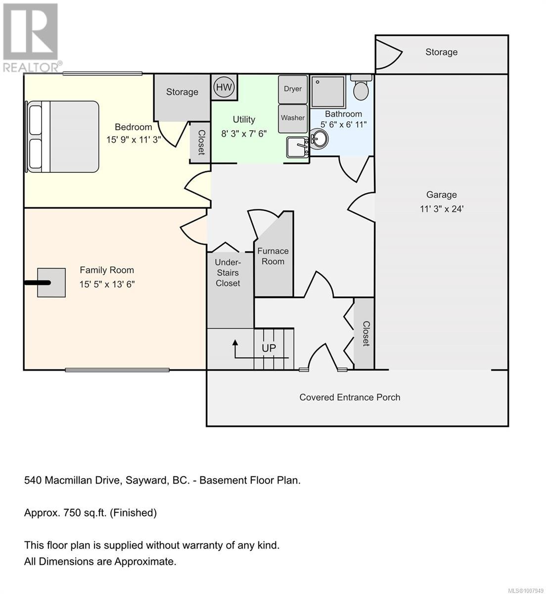 Photo 2 of 540 Macmillan Dr, Sayward BC