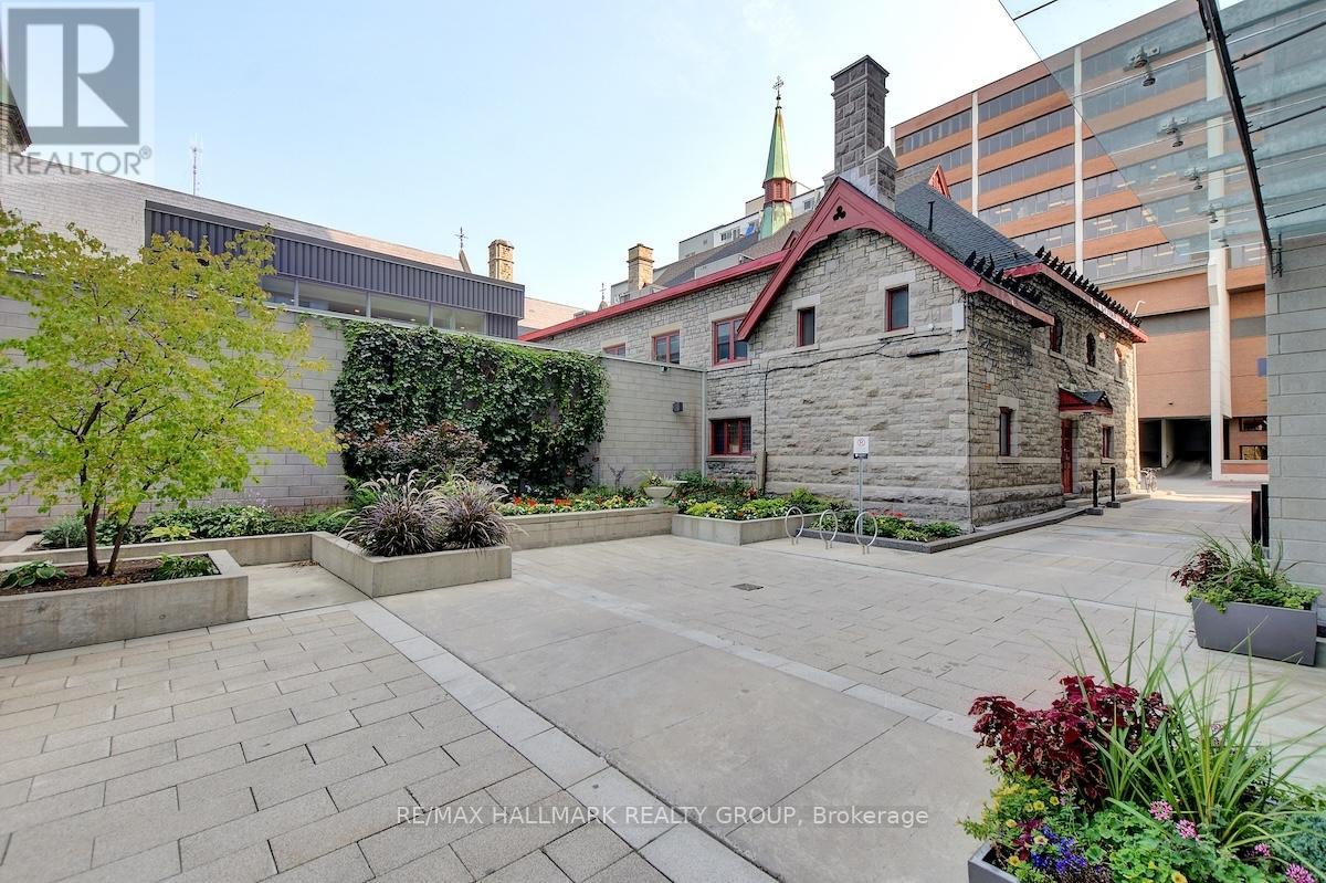 Courtyard entrance area