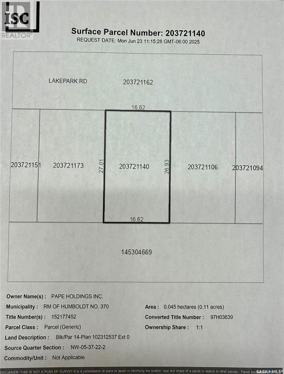 14 Lakepark ROAD - Photo 2 of 26, Humboldt Rm No. 370, Saskatchewan